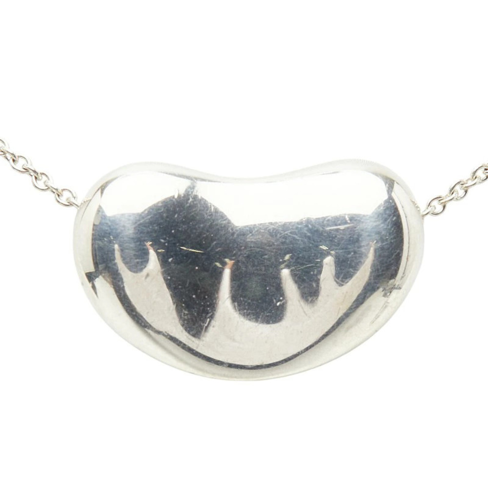 Tiffany Co Bean Necklace Silver TIFFANYCo